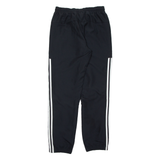 ADIDAS Mens Track Pants Black Tapered S W28 L31
