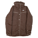 THE NORTH FACE Womens Jacket Brown Nylon M