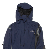 THE NORTH FACE Womens Jacket Blue Hooded M