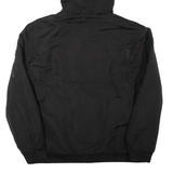 GUESS Mens Jacket Black Hooded 2XL