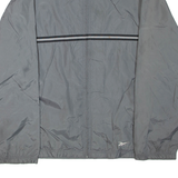 REEBOK Mens Track Jacket Grey M