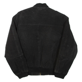 SAINT ANDREWS Mens Jacket Black Leather L