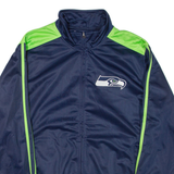 NFL Seattle Seahawks Mens Track Jacket Blue USA XL