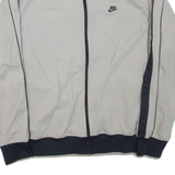 NIKE Mens Track Jacket Grey 2XL