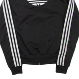 ADIDAS Boys Track Jacket Black M