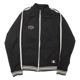 CHAMPION Boys Track Jacket Black L