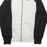 ADIDAS Mens Track Jacket White Colourblock S