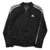 ADIDAS Womens Track Jacket Black M