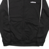 ADIDAS Mens Track Jacket Black M