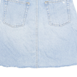 ZARA Womens Mini Skirt Blue Short S
