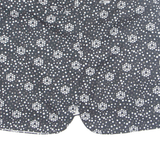 PUMA Womens Skater Skirt Black Short Floral UK 8