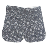 PUMA Womens Skater Skirt Black Short Floral UK 8