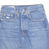 LEVI'S Premium E Womens Straight Skirt Blue Short Denim XS