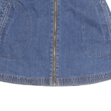 COOPERATIVE Womens Mini Skirt Blue Short Denim M