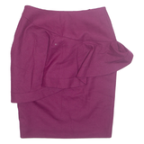TED BAKER Womens Pencil Skirt Purple Knee Length UK 6