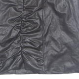 GUESS Womens Straight Skirt Black Short UK 6