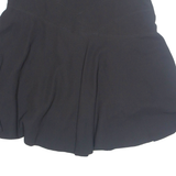ZARA Womens Flare Skirt Black Knee Length UK 10