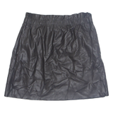 ZARA Womens A-Line Skirt Black Short M