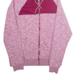 DIESEL Mens Maroon Hoodie Full Zip L