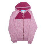 DIESEL Mens Maroon Hoodie Full Zip L