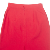 Womens Straight Skirt Red Midi M