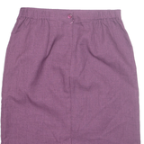 NIKKI Womens Straight Skirt Purple Midi M