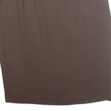 MARINA RINALDI Womens Straight Skirt Brown Midi L