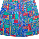 SPECIAL EFFECTS Womens A-Line Skirt Blue Midi Floral M