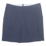 MARELLA Womens Straight Skirt Blue Short UK 12