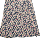 VINTAGE STUDIO Womens A-Line Skirt Pink Long Floral M