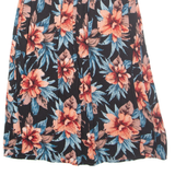 NEW LOOK Womens A-Line Skirt Black Midi Viscose Floral UK 8