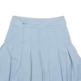 DIVIDED Womens Pleated Skirt Blue Short XS