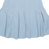 DIVIDED Womens Pleated Skirt Blue Short XS