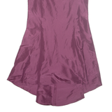 Womens Trumpet Skirt Purple Long L