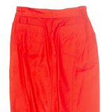 MARIA GIOVANNA Womens Pencil Skirt Red Midi UK 12