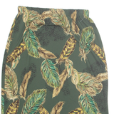 BONWORTH Womens Straight Skirt Green Midi Floral M