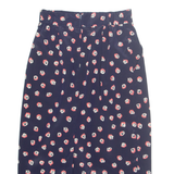 WORTHINGTON Womens Straight Skirt Blue Midi Floral M