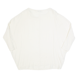 ZARA Womens Top Cream L
