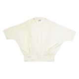 YESSICA Womens Blouse Yellow Collared L