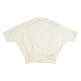 YESSICA Womens Blouse Yellow Collared L