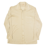 TREND Womens Shirt Green Collared Long Sleeve M