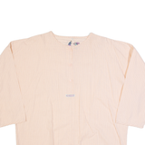 FULL POWER Womens Shirt Blouse Pink 3/4 Sleeve Striped M