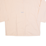 FULL POWER Womens Shirt Blouse Pink 3/4 Sleeve Striped M