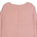 MARC O'POLO Womens Blouse Pink Long Sleeve M