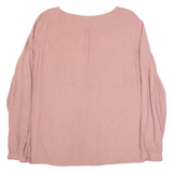 MARC O'POLO Womens Blouse Pink Long Sleeve M