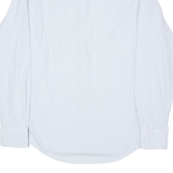 TIMBERLAND Mens Shirt Blue Striped Long Sleeve M
