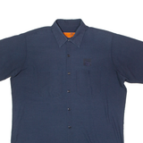 RED KAP The Henry Ford Mens Worker Shirt Blue L