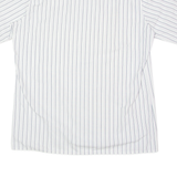 Mens Shirt White Striped L