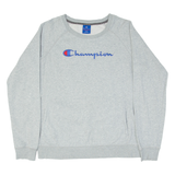 CHAMPION Womens Sweatshirt Grey L