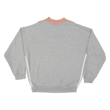 ADIDAS Womens Sweatshirt Grey High Neck UK 10